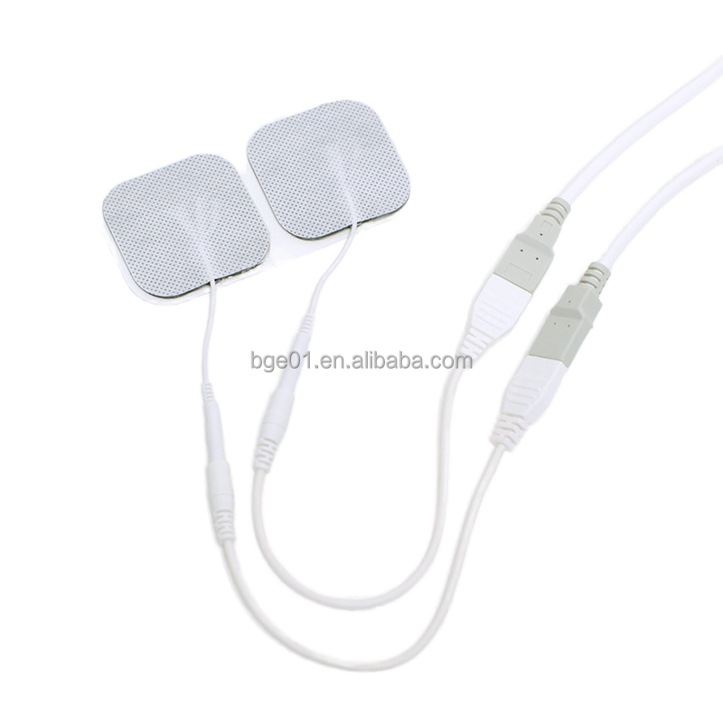 87-Small Size Disposable Self-Adhesive Electrode Sheet 2 Piece Accessory for Physiotherapy Instrument P.jpg